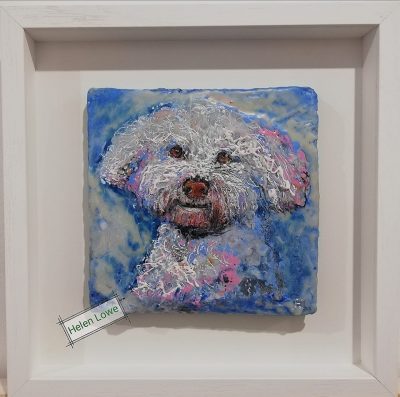Pet portrait dog painting