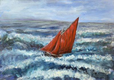 Galway Hooker Boat